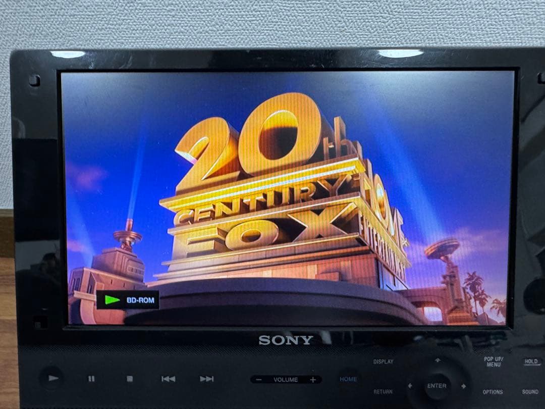 SONY Blue-ray DVD ポータブル　プレーヤー　BDP-SX910