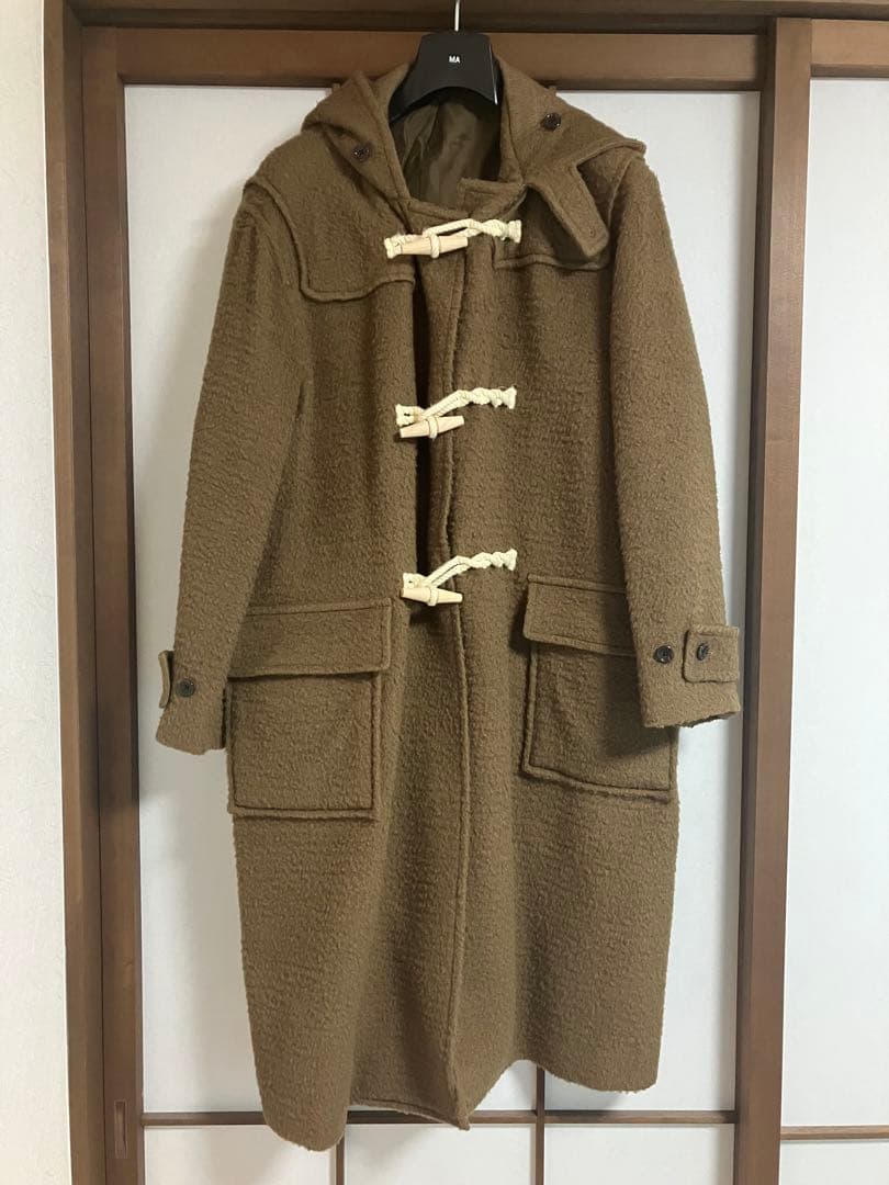 D*様 blurhms ROOTSTOCK ウールモヘアダッフルコート 2 ブラ