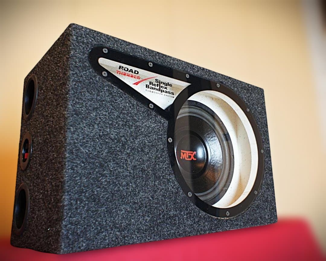 お値下げ【美品】MTX ROAD THUNDER30㎝級 極低音ウーハー＆BOX