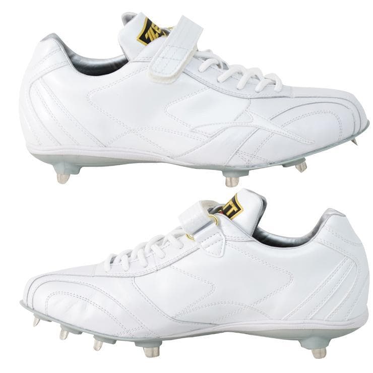 ゼット 白スパイク 源田タイプ 高校野球対応 BSR2979WH 27.0cm