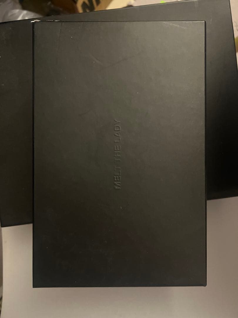 靴 Melt the Lady pointed toe fur mule 39