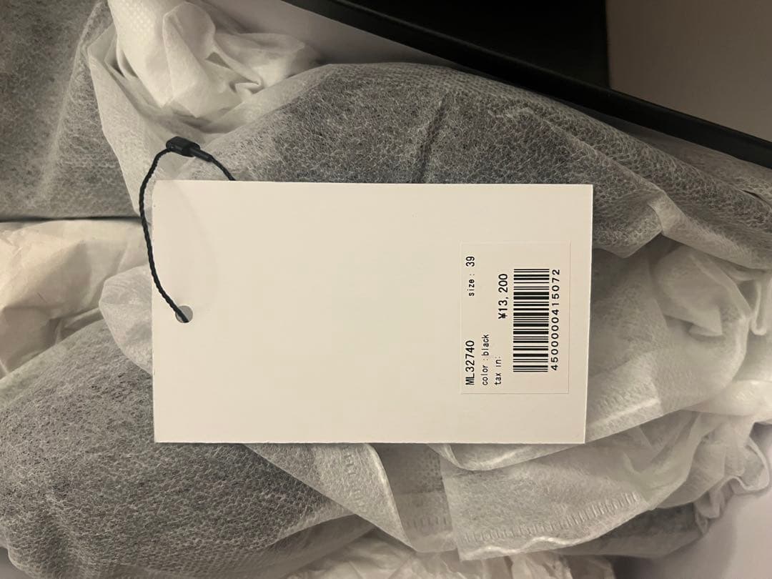 靴 Melt the Lady pointed toe fur mule 39