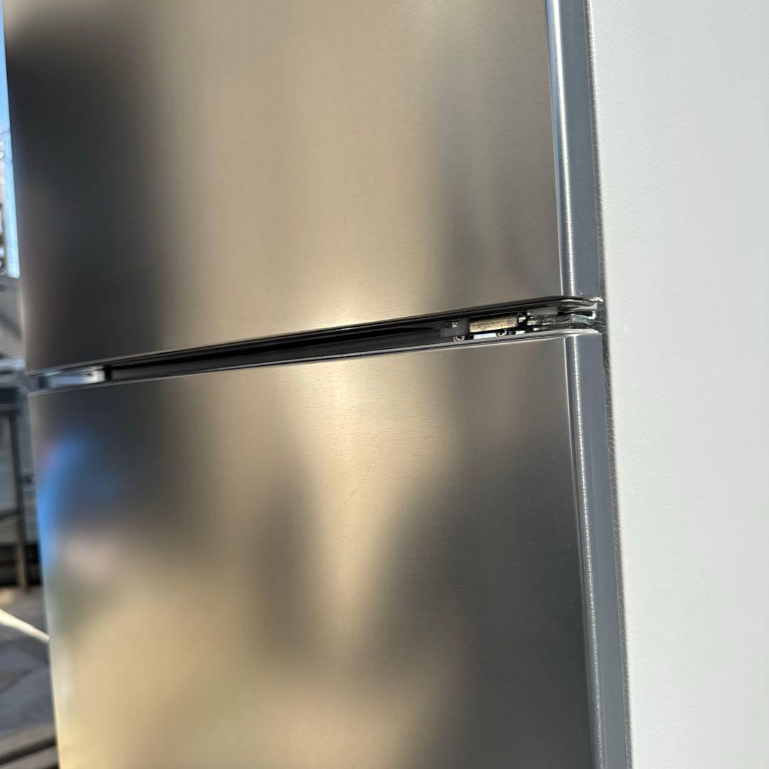 美品 Haier 冷蔵庫 Global Series シルバー 2ドア 270L
