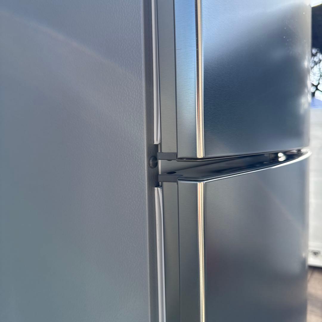 美品 Haier 冷蔵庫 Global Series シルバー 2ドア 270L