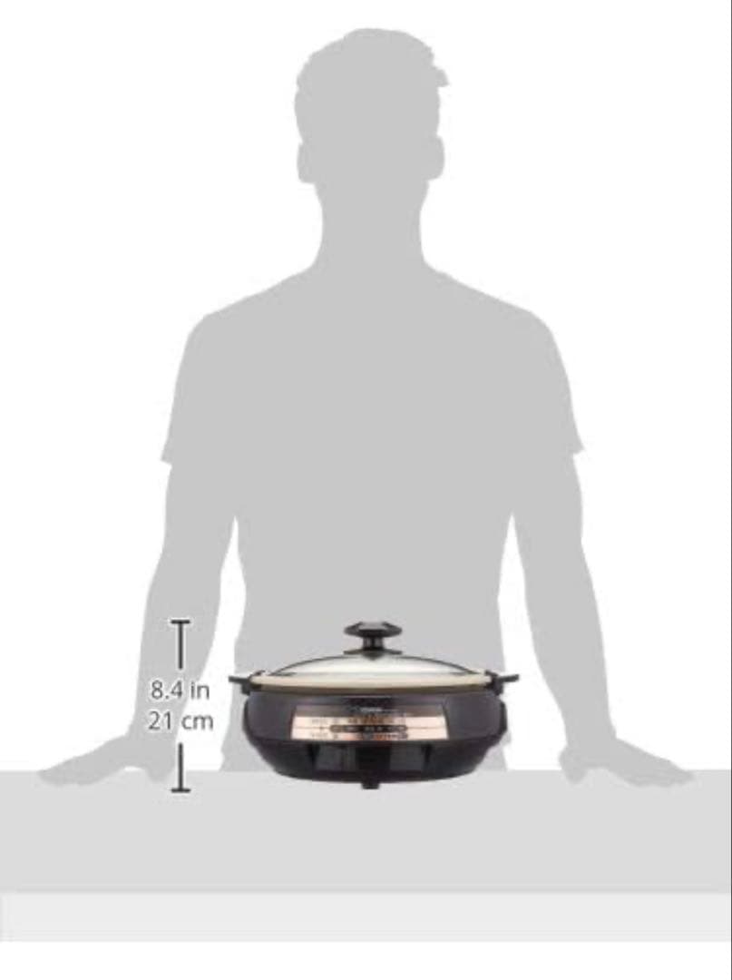 ZOJIRUSHI EP-PX30-TA 直火対応グリル鍋 35cm