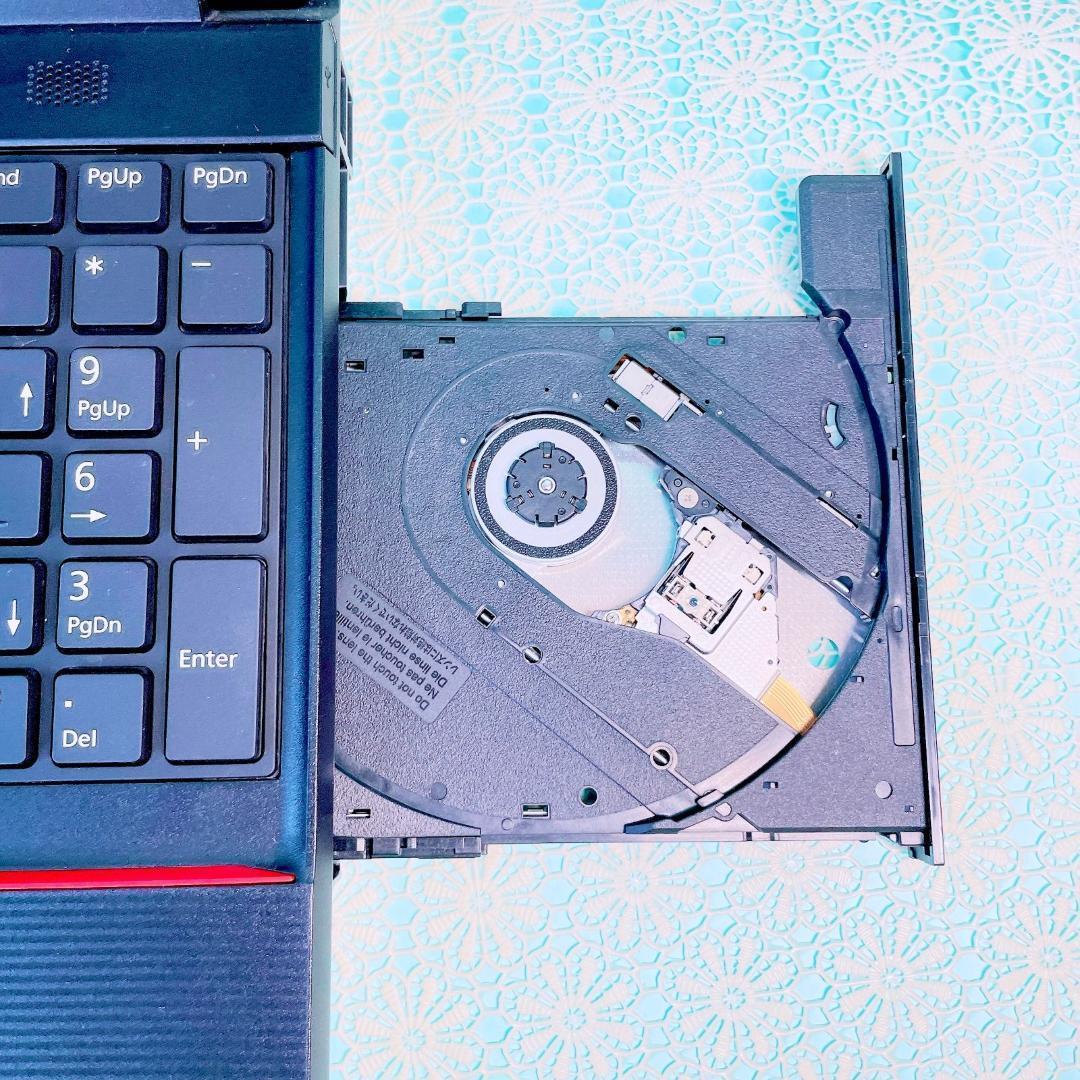 動作良好SSD512GB‼️メモリ16GB✨️黒ノートパソコン✨️テンキー付き事務作業