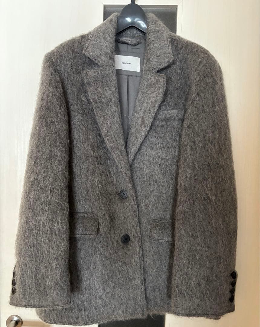 TODAYFUL Shaggy Over Jacket 36 美品