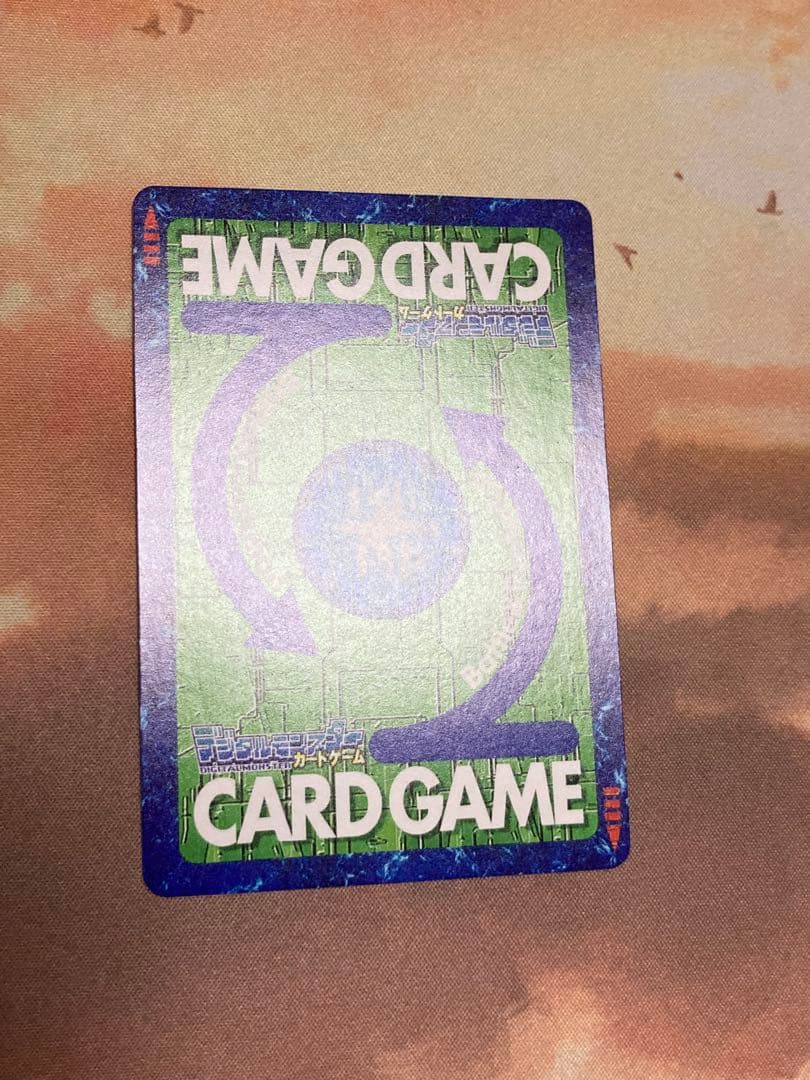 旧デジモンカード　セイバーハックモン　ゴールド