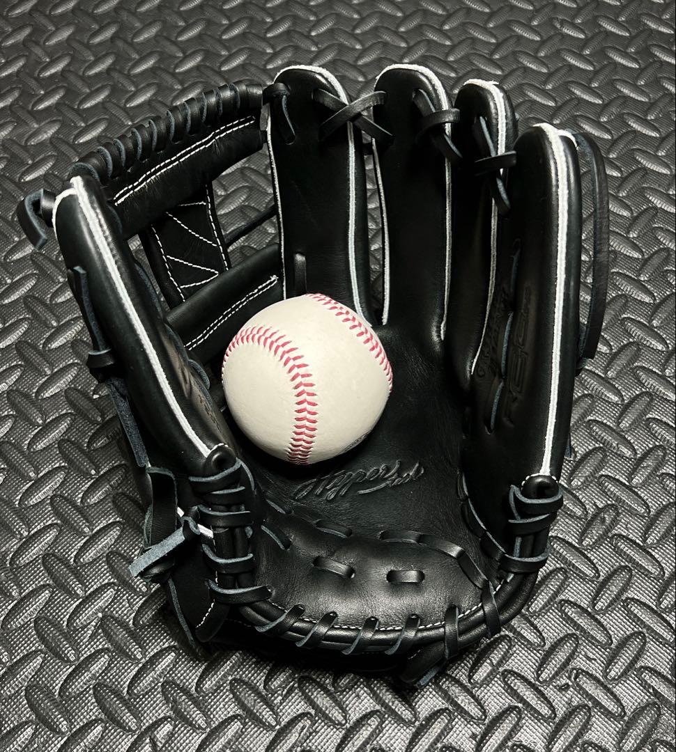 新品 ローリングス ハイパーテック 軟式 内野手用 グローブ ブラック