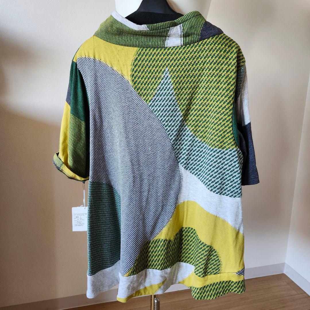 【新品未使用 】慈雨 カットソー チュニック 七分袖 ゆったりサイズ