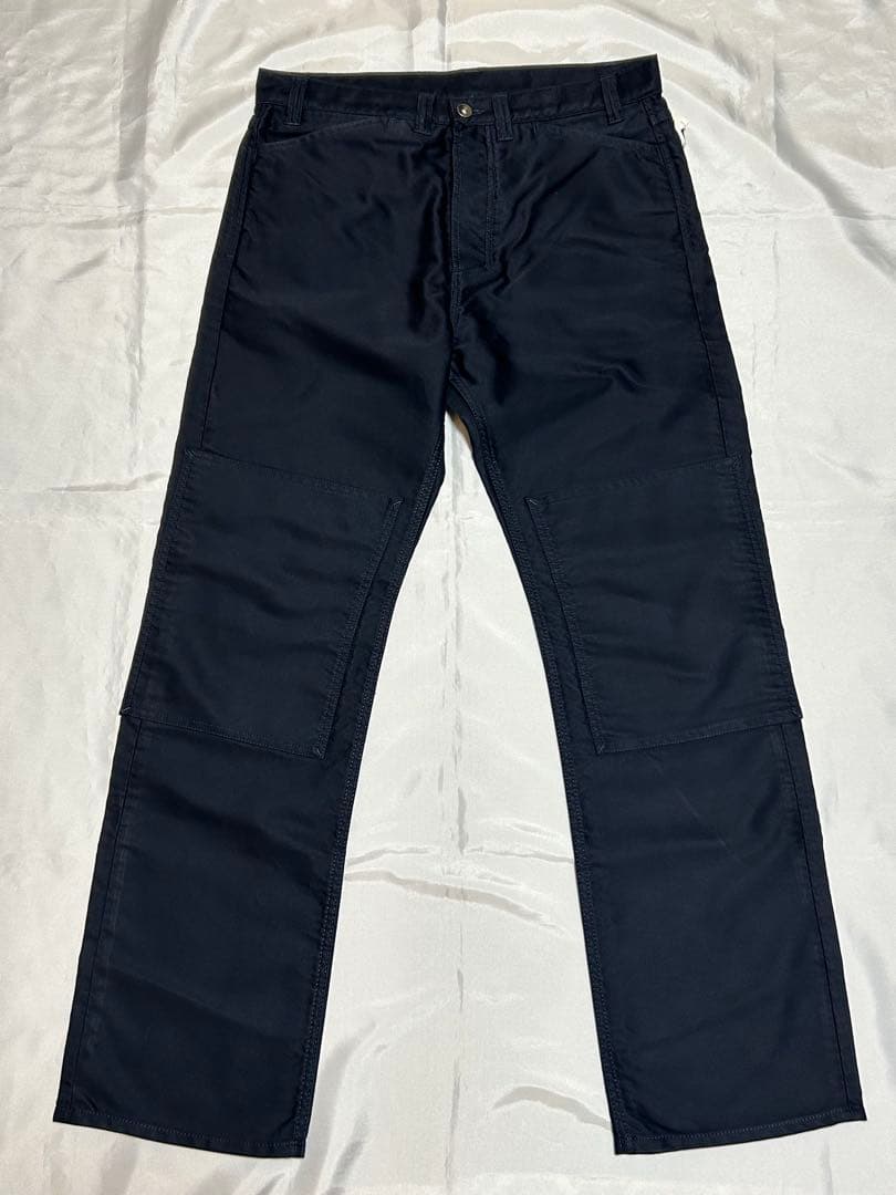 未使用 l.e.j London Indigo Dyed trousers