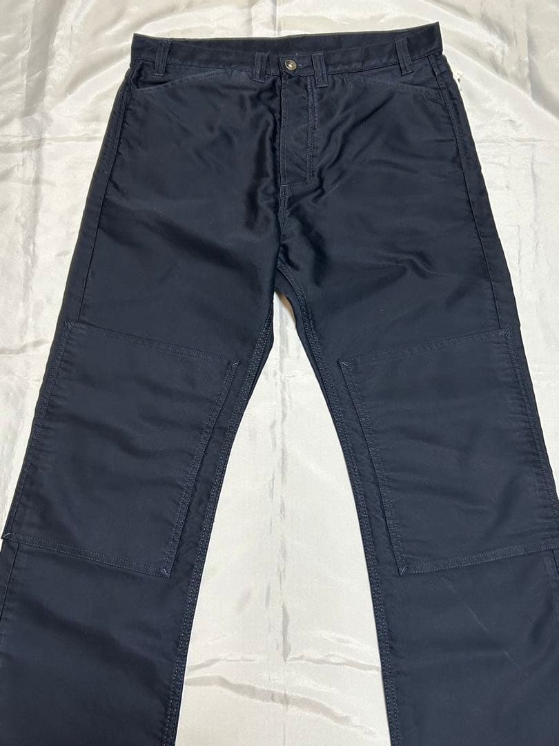 未使用 l.e.j London Indigo Dyed trousers