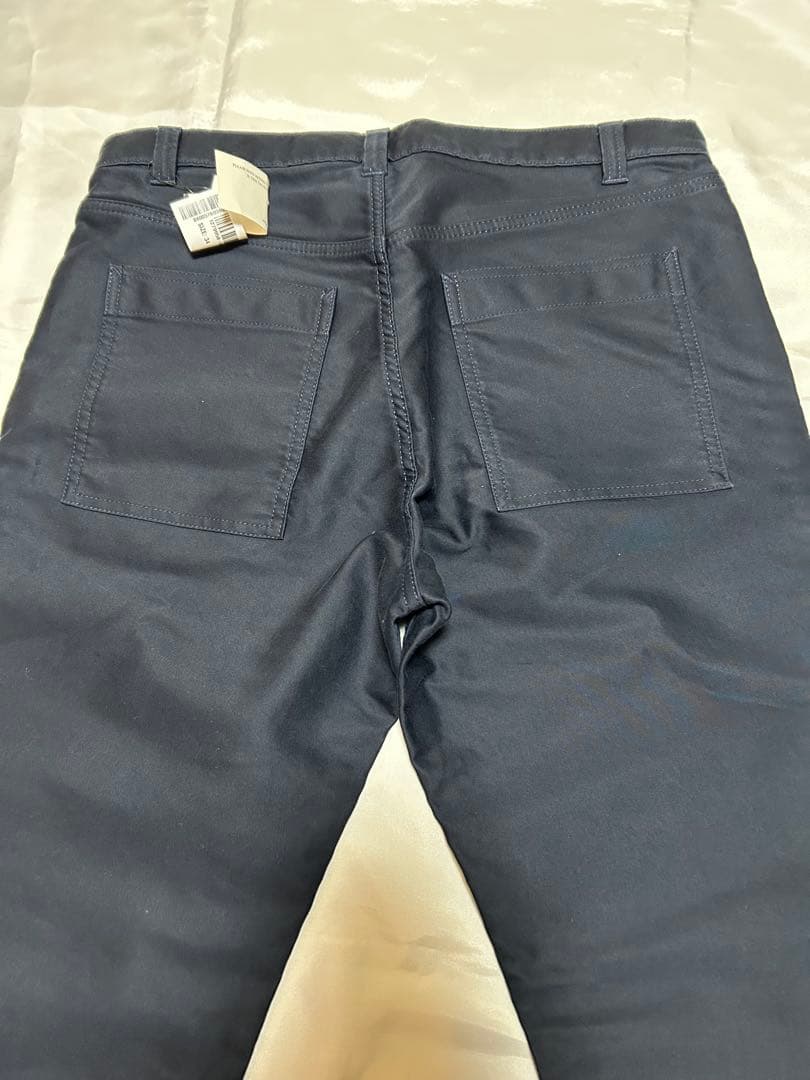 未使用 l.e.j London Indigo Dyed trousers