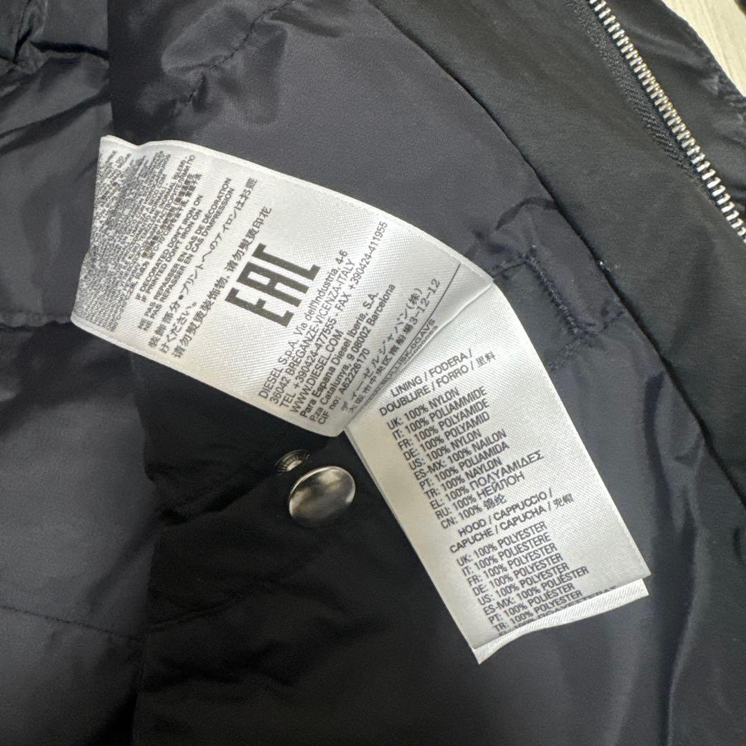 DIESEL モッズコート　n3b ブラック