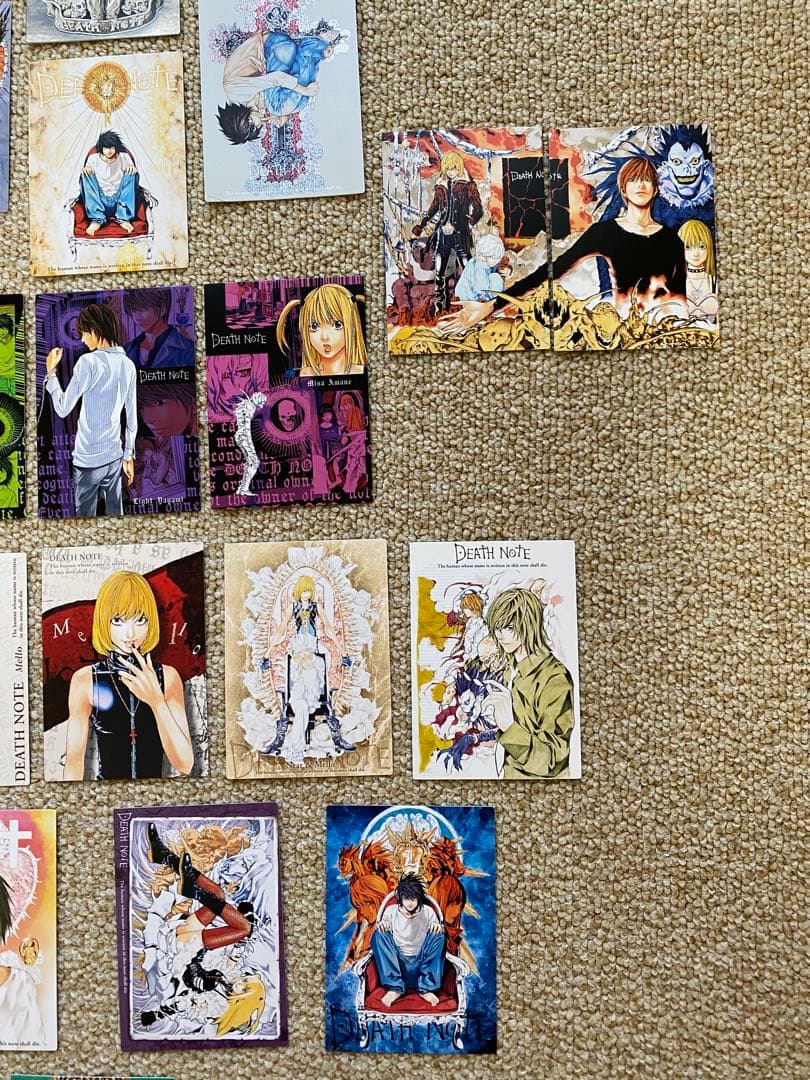 デスノート【レア】カード！スペシャルレア！キラ！夜神月！Ｌ！リューク！20枚！