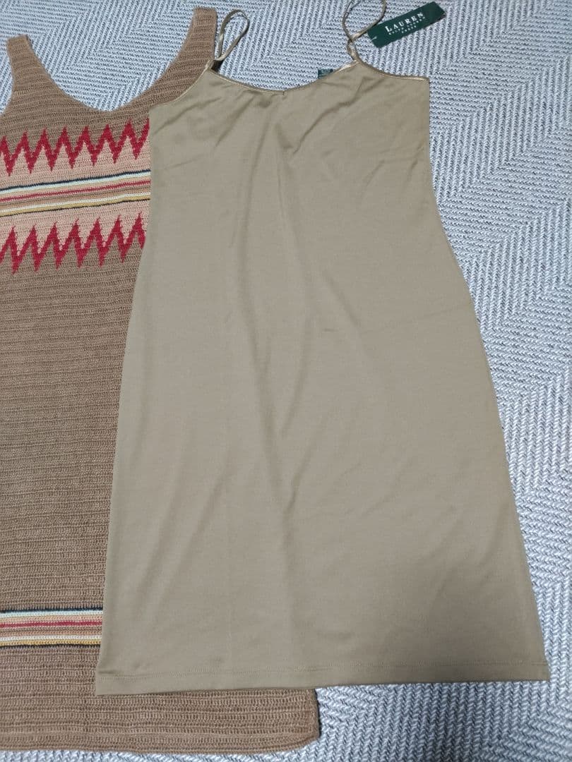 RALFH LAUREN ラルフローレン　ハンドメイドニットワンピース　 M