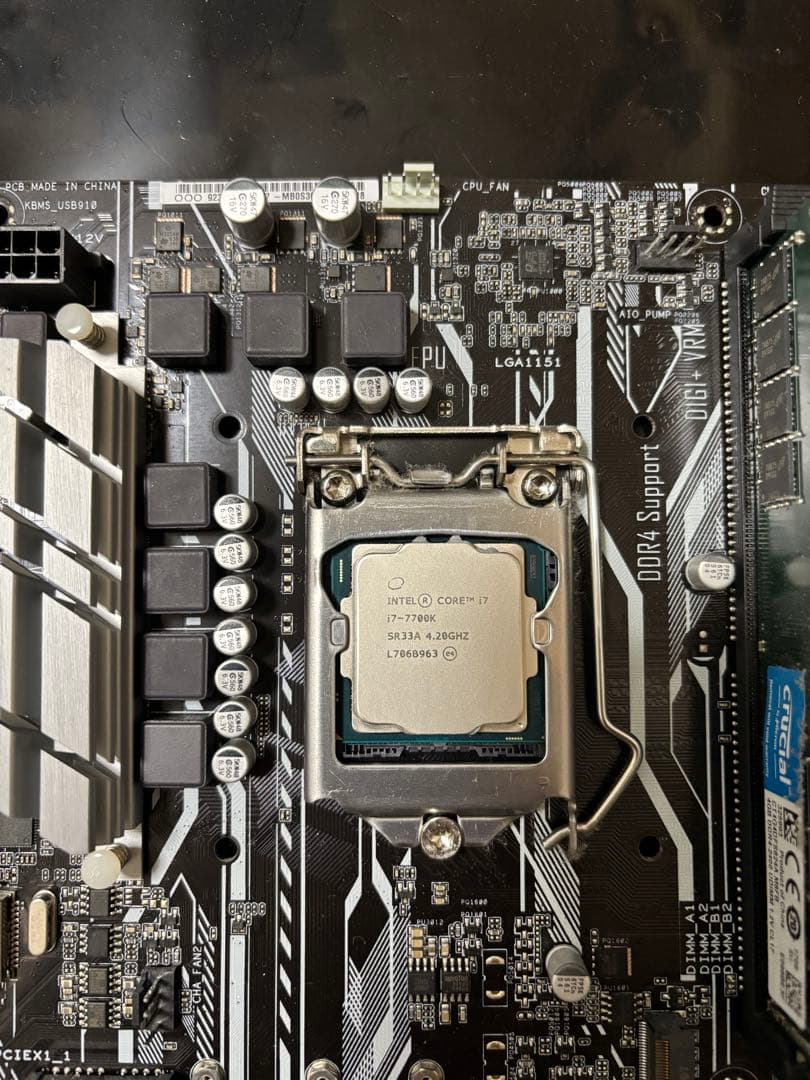 ASUS PRIME Z270-K マザーボードCore i7DIMM 16GB