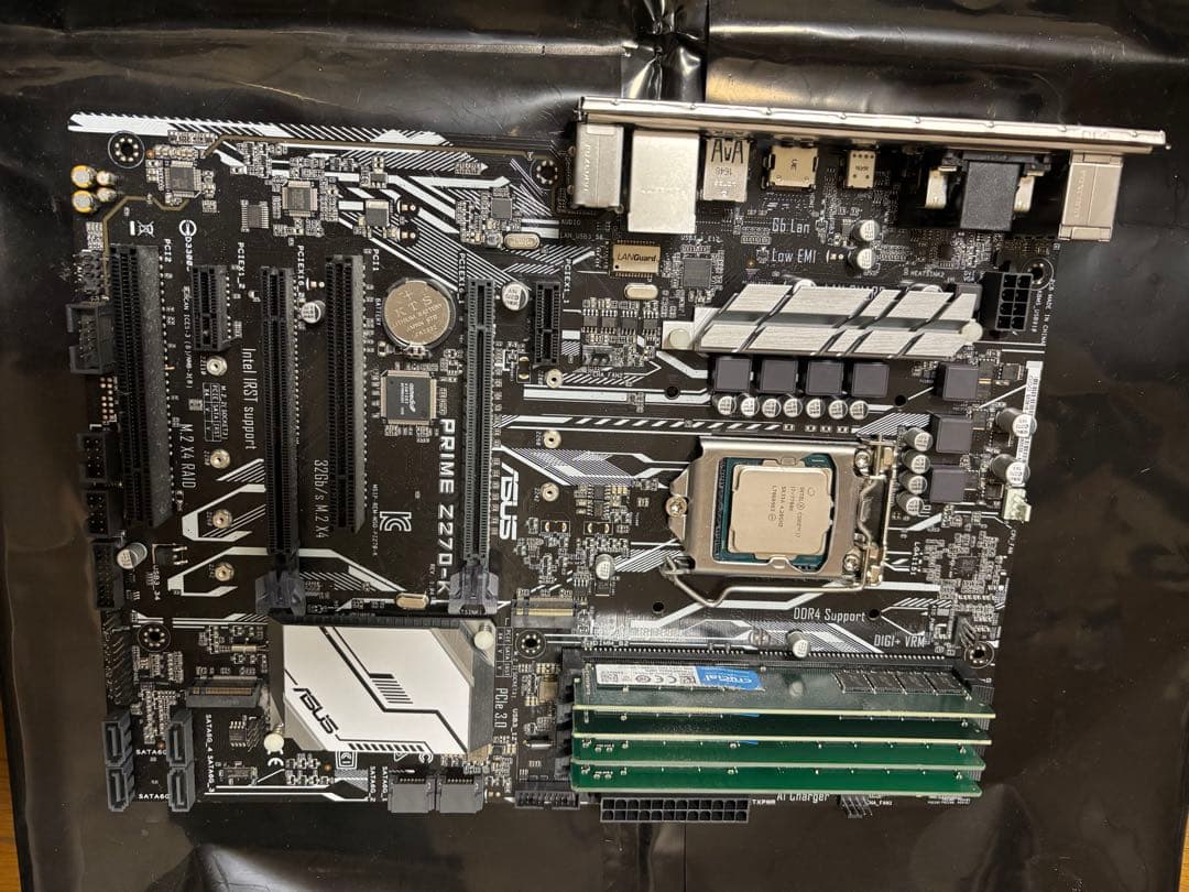ASUS PRIME Z270-K マザーボードCore i7DIMM 16GB