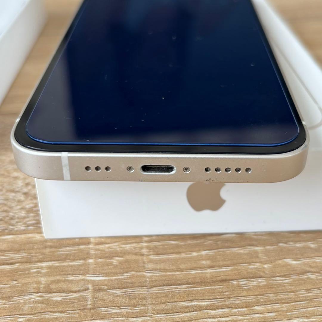 iPhone 13 128GB ホワイト SIMフリー バッテリー100%