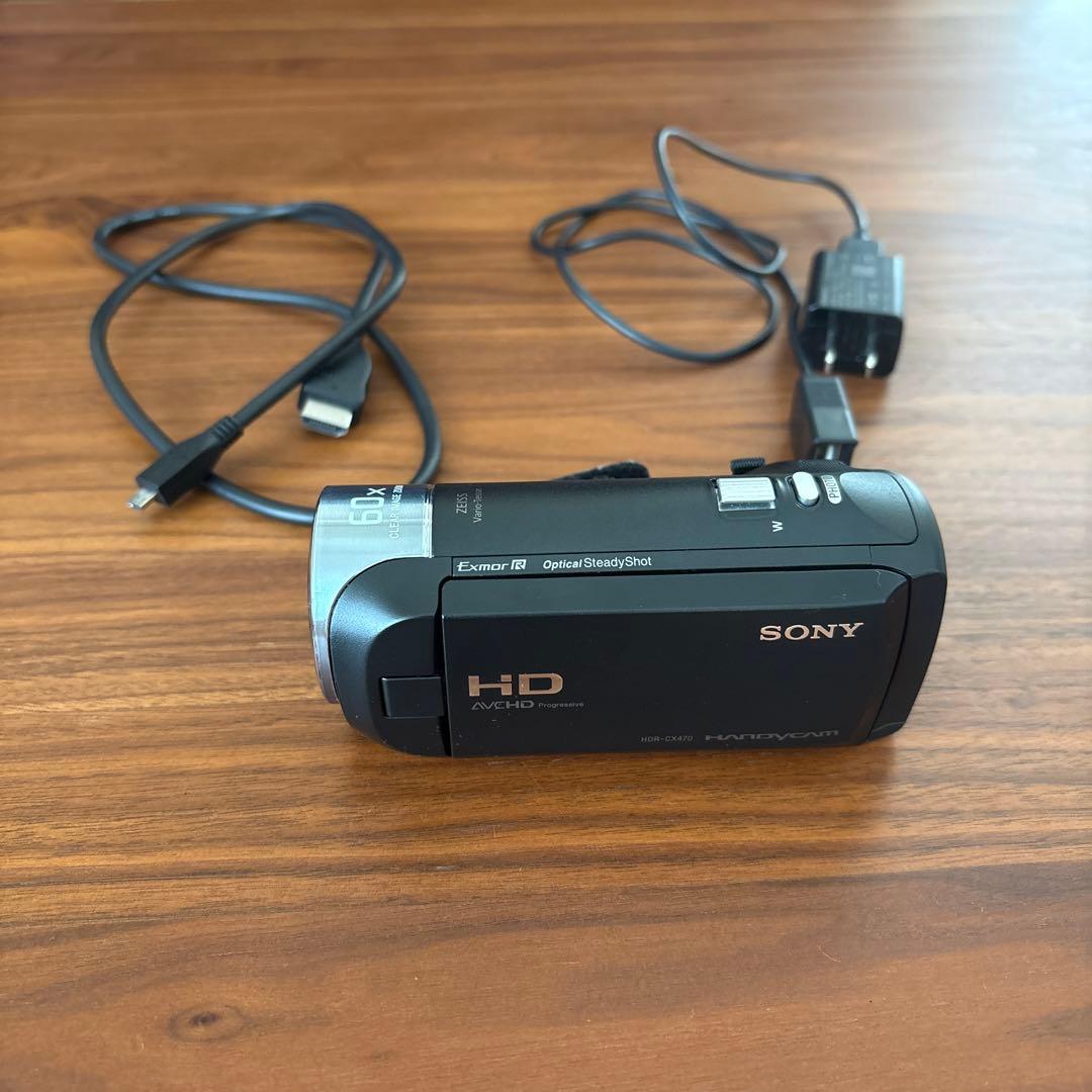 SONY HDR-CX470ソニービデオカメラ 美品