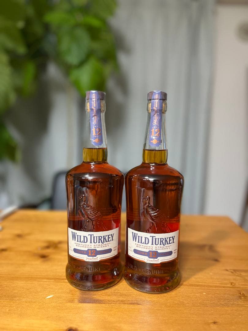 【未開封】【終売品】ワイルドターキー 12年 ウイスキー ２本 700ml