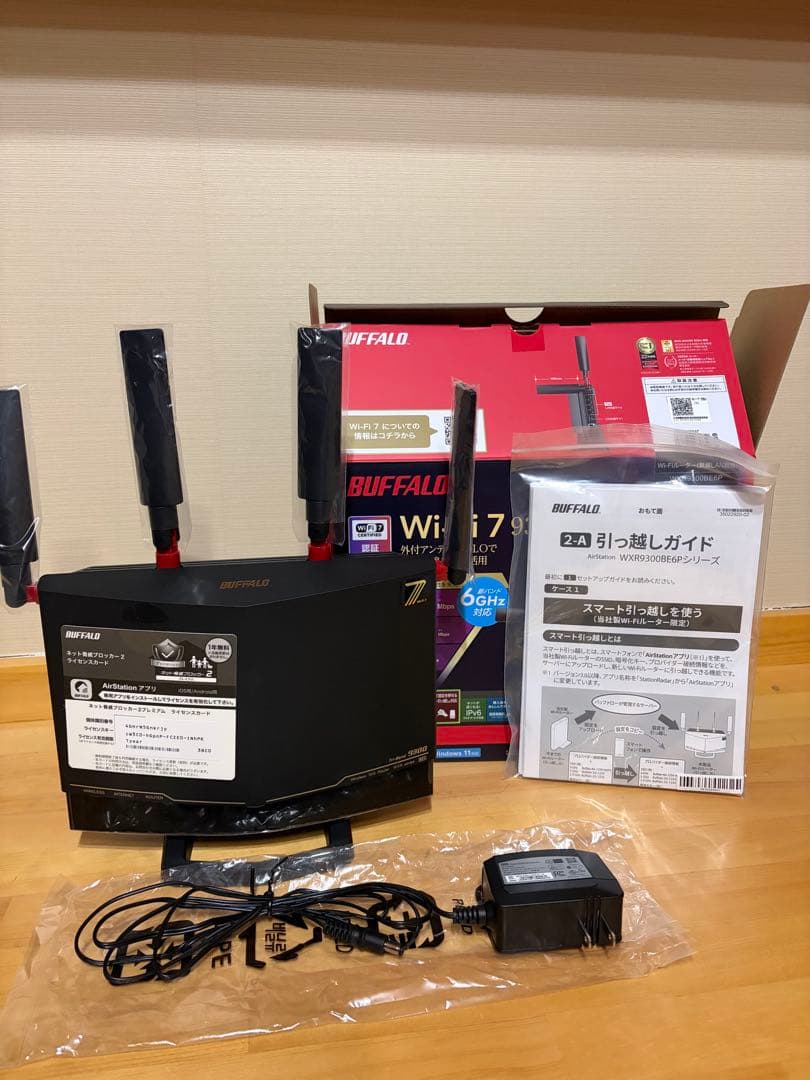 WXR9300BE6P BUFFALO Wi-Fi 無線ルーター