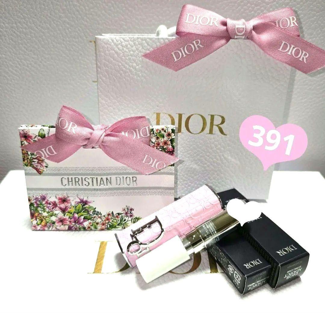 Dior ♥アディクトリップ391ライラックリフィル+ローズマニアケース