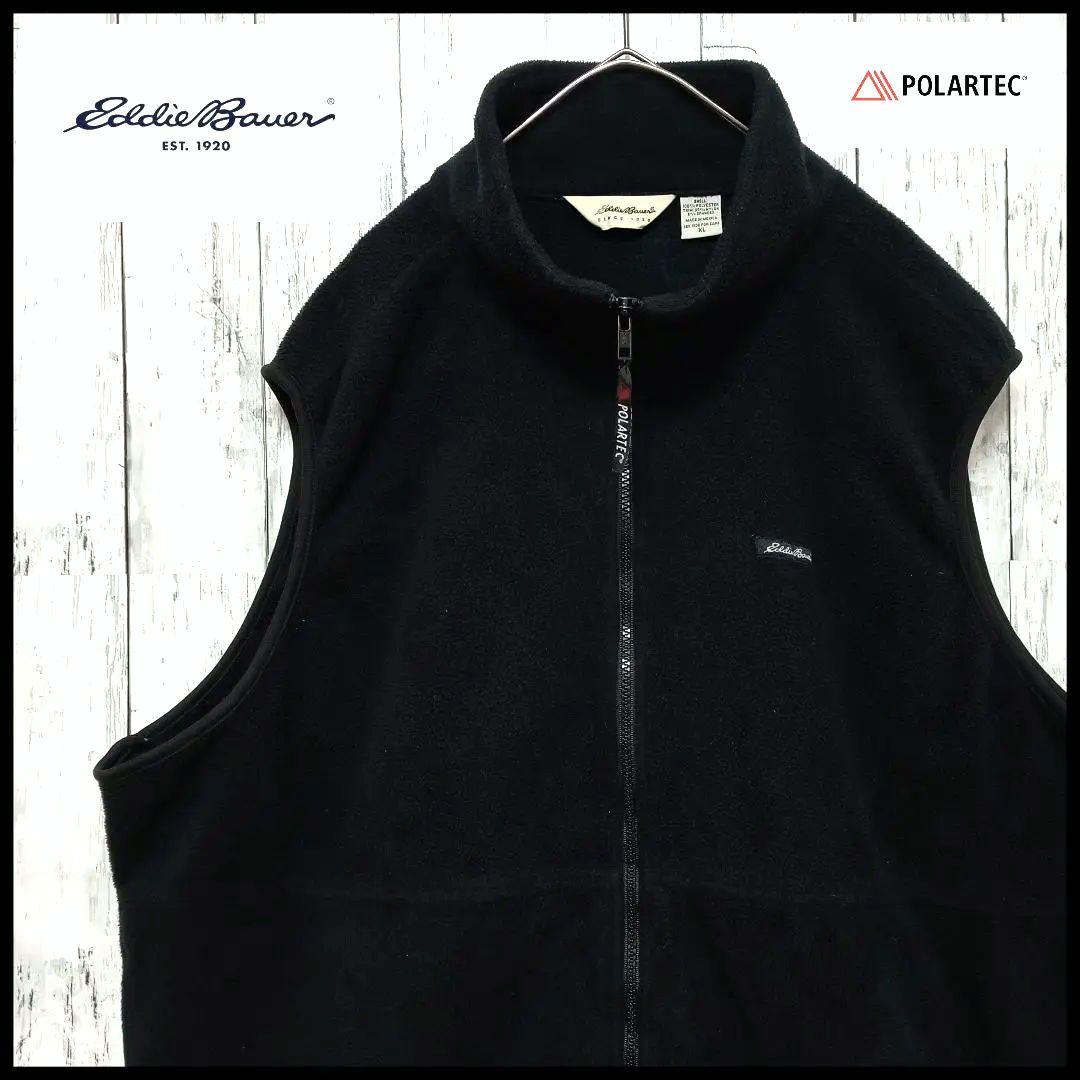 エディーバウアー★フリースベスト XL ポーラテック Eddie Bauer