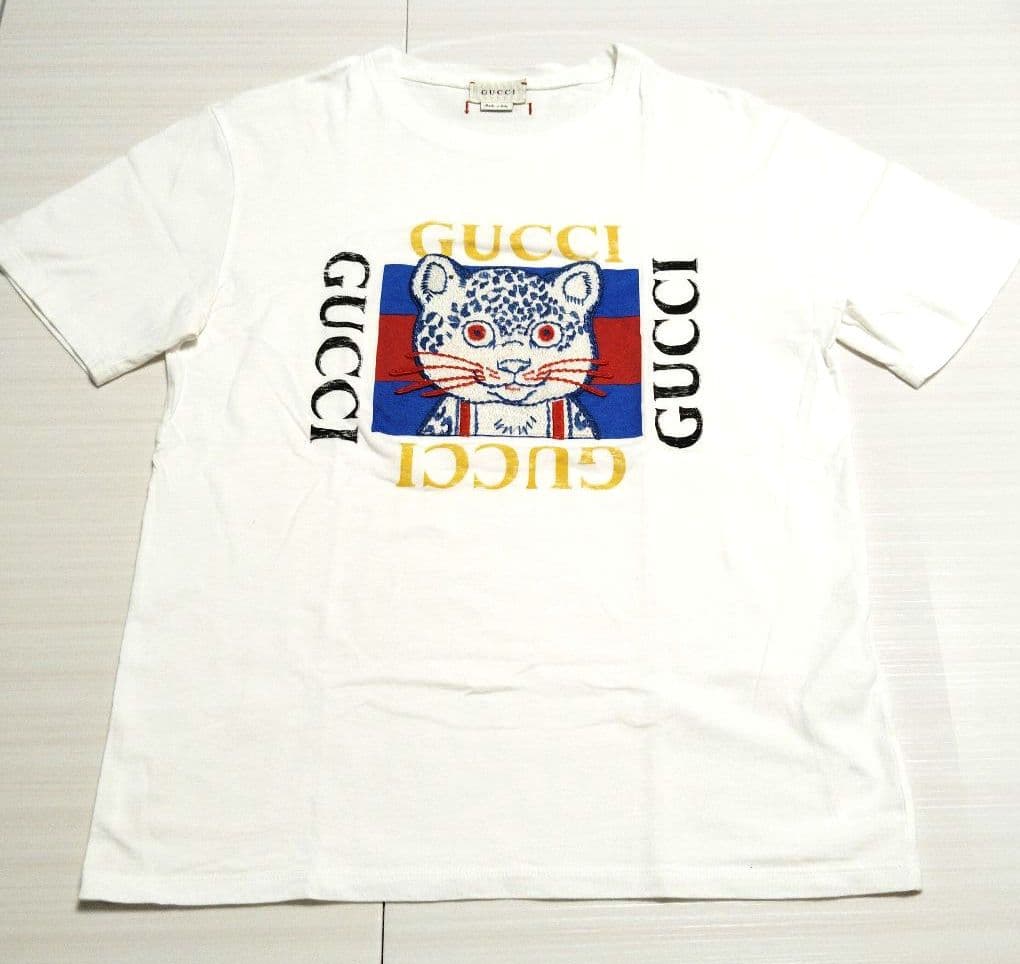 ★GUCCI★グッチ✕ヒグチユウコさんTシャツ刺繍12サイズS大人女性着用可能