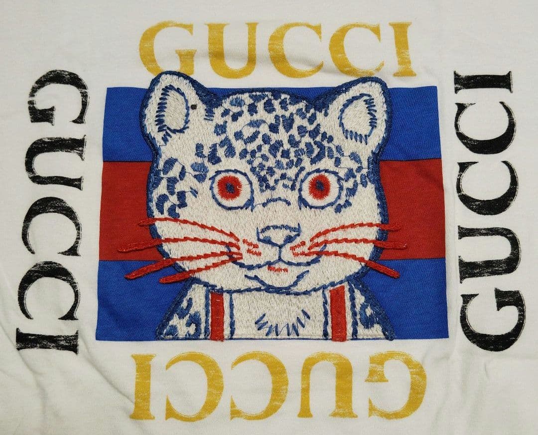 ★GUCCI★グッチ✕ヒグチユウコさんTシャツ刺繍12サイズS大人女性着用可能