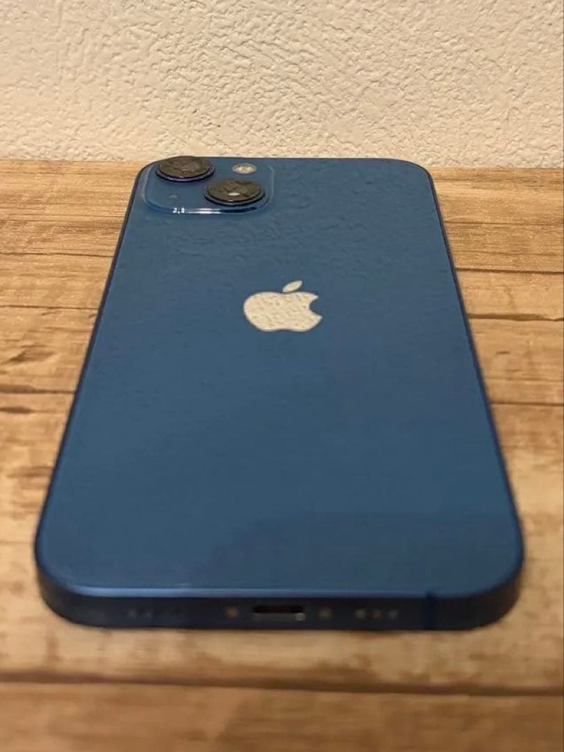 【あけしゅ】iPhone 13 ミッドナイトブルー　箱付き　中古