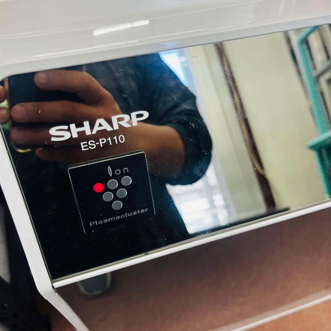 K2459【SHARP】ドラム式洗濯乾燥機 ES-P110-SR