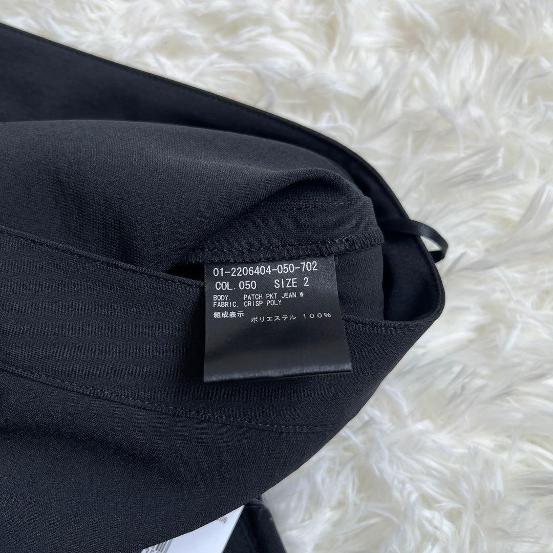 ✨新品✨ セオリー PATCH PKT JEAN W カーゴパンツ ブラック M