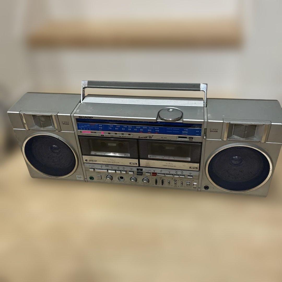 SHARP シャープ GF-490ラジカセ 2wayspeaker