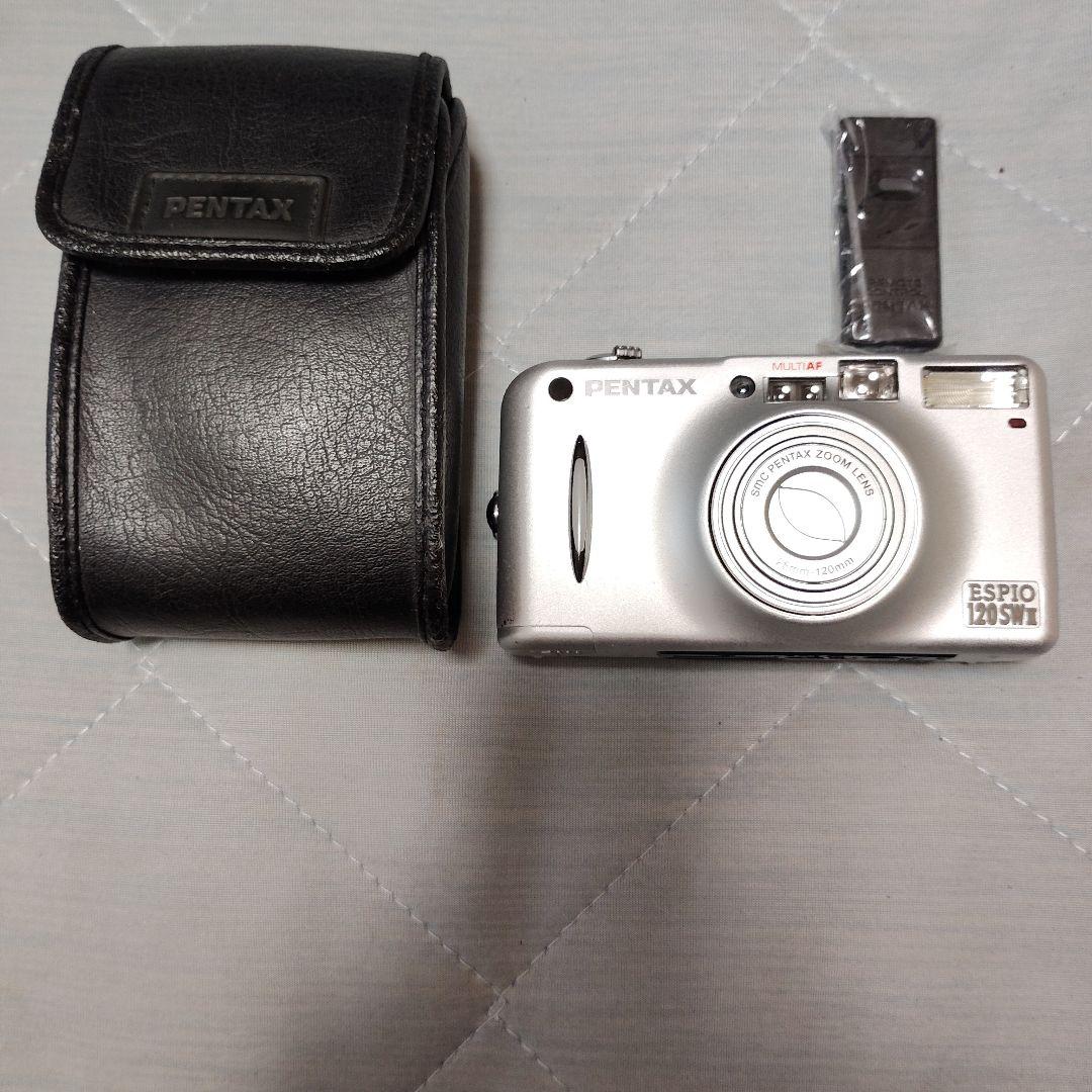 PENTAX ESPIO 120 SW Ⅱコンパクトカメラ リモコン ケース付き