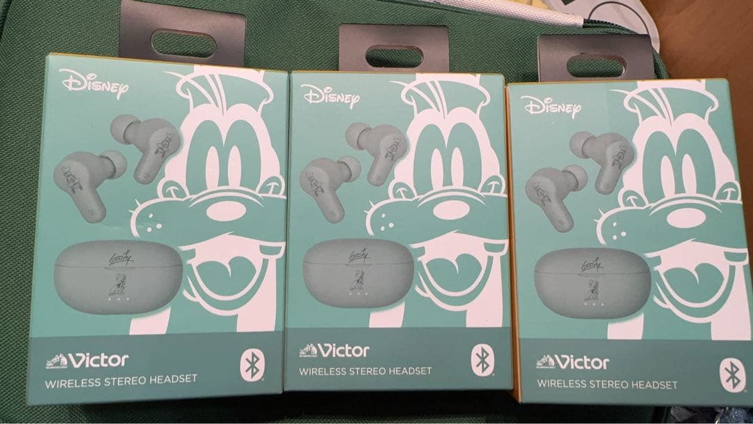 1個　グーフィー　イヤホン　ディズニー　ビクター　Victor