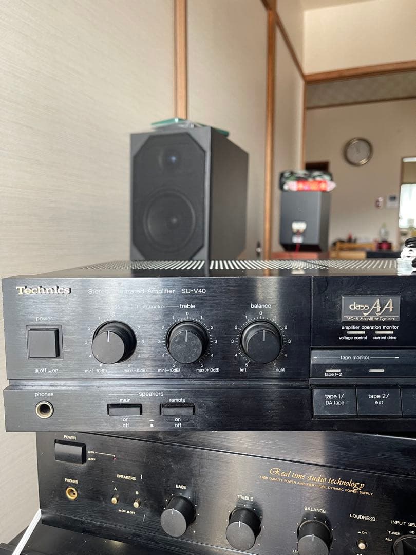 Technics Model SU-V40 アンプ ブラック