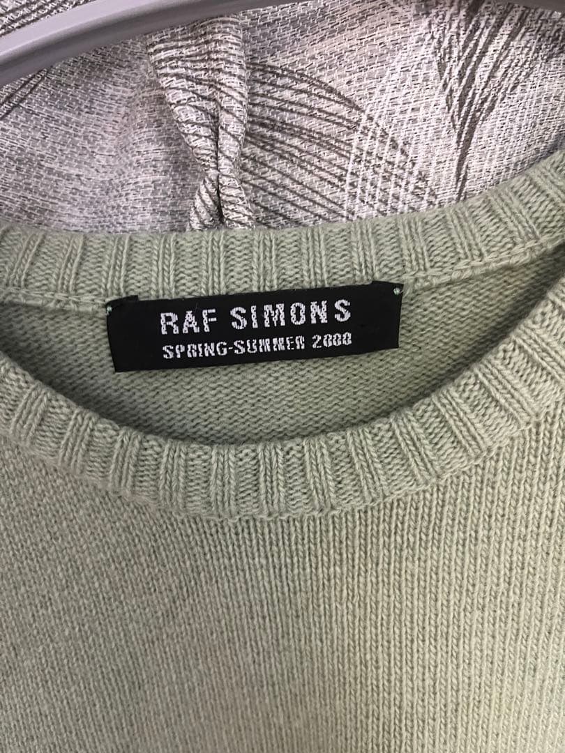 M*D様 ラフシモンズ 2000ss メリノウールニット