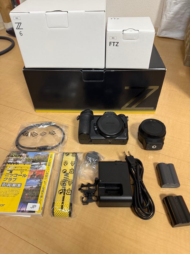 Nikon Z 6 ミラーレスカメラ 本体 + FTZアダプター