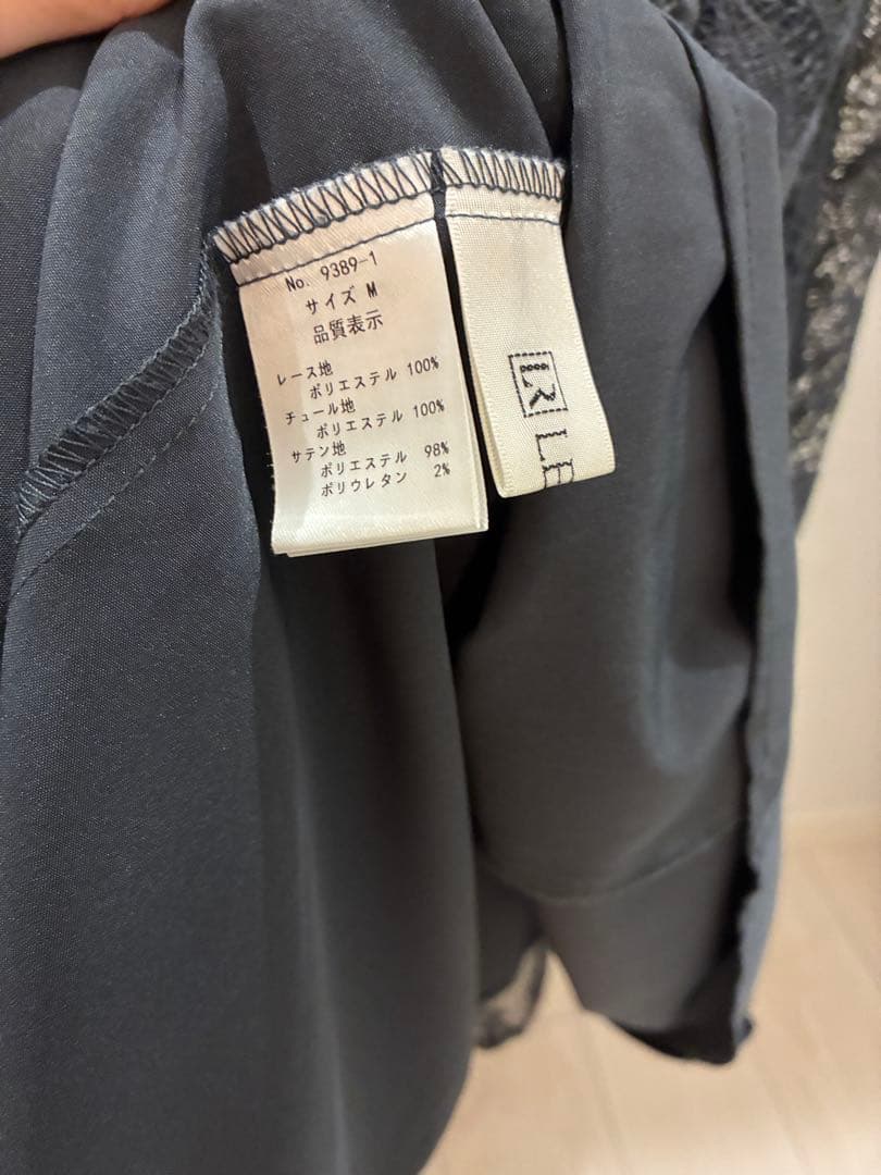 スーツ・フォーマル・ドレス lerure Cotton race souffle sleeve dress