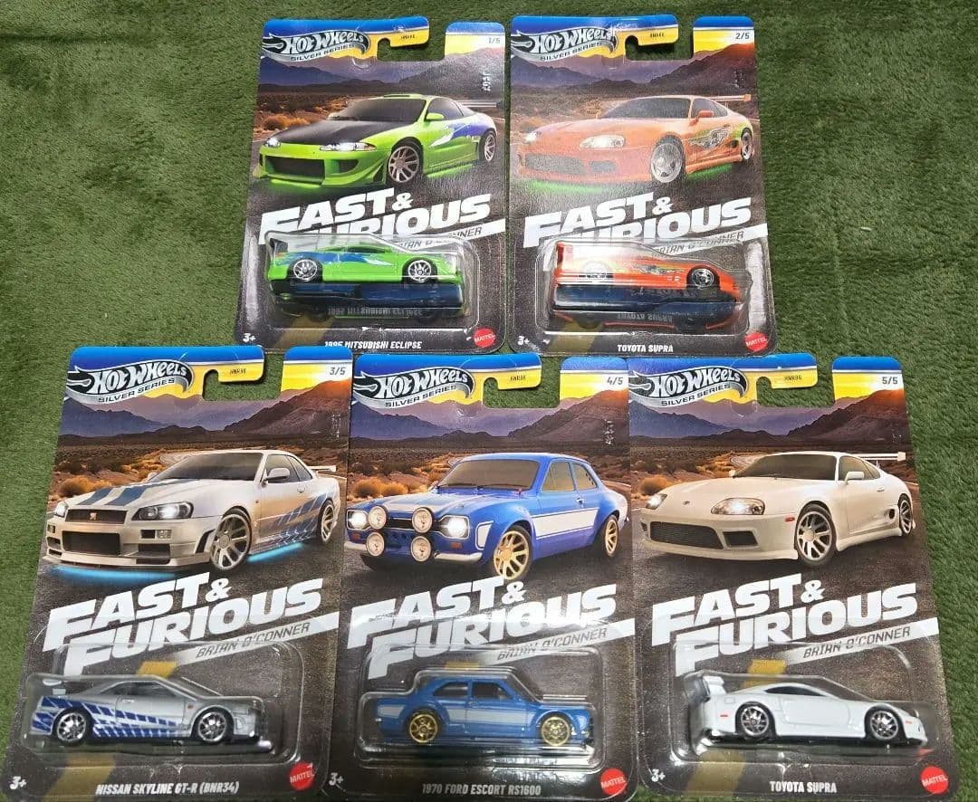 ド*ン様 hotwheels ワイルドスピード ブライアンセット