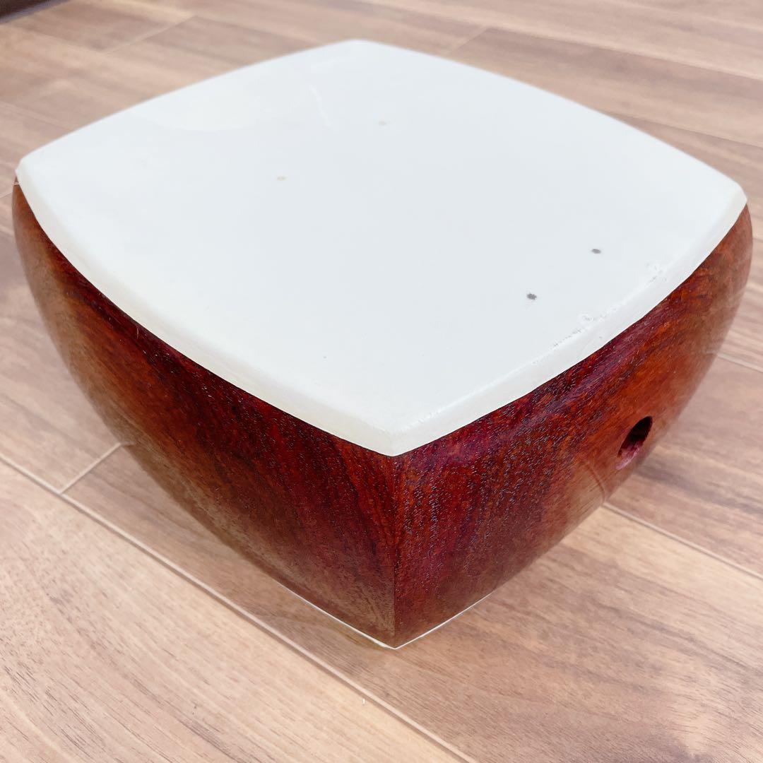 高級三味線 細棹 金細 紅木 子持ち綾杉胴 二本溝 和楽器