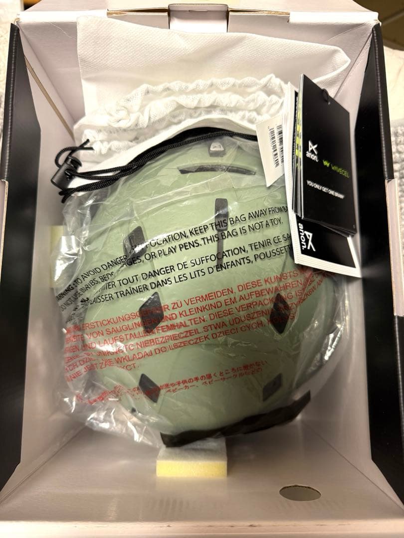 anon MERAK WAVECEL メラク　ヘルメット　バートン M