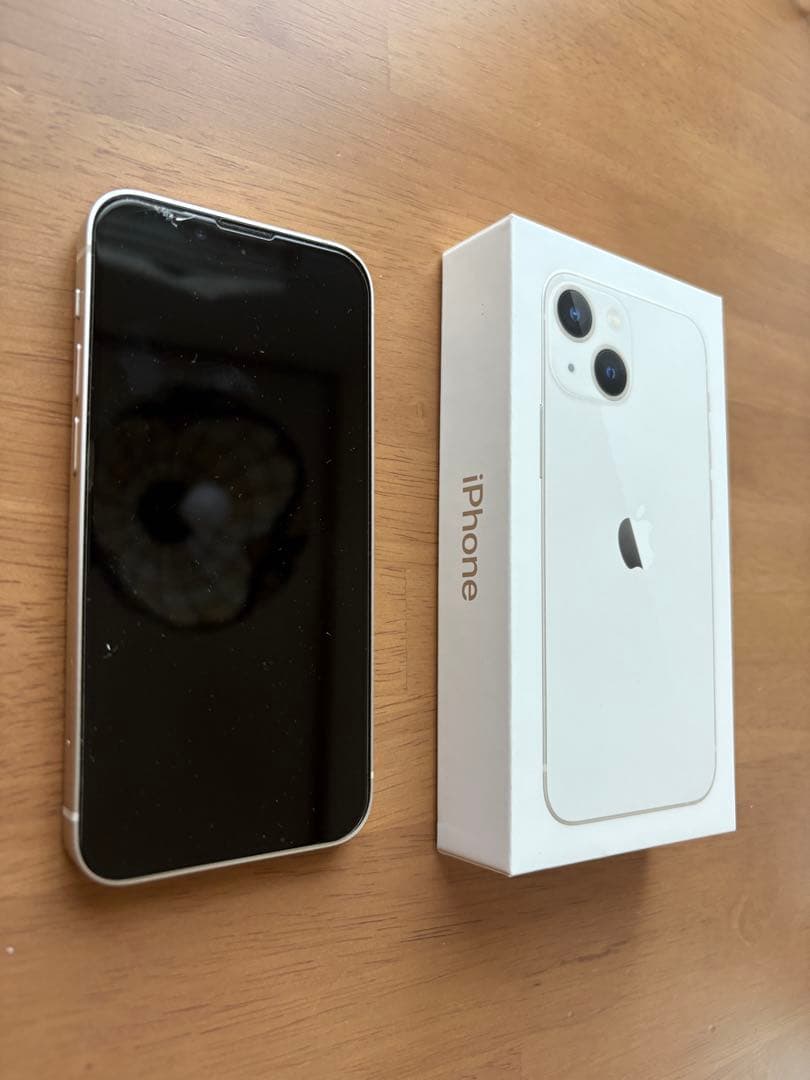 Apple iPhone 13 miniホワイト 本体と充電ケーブル付き