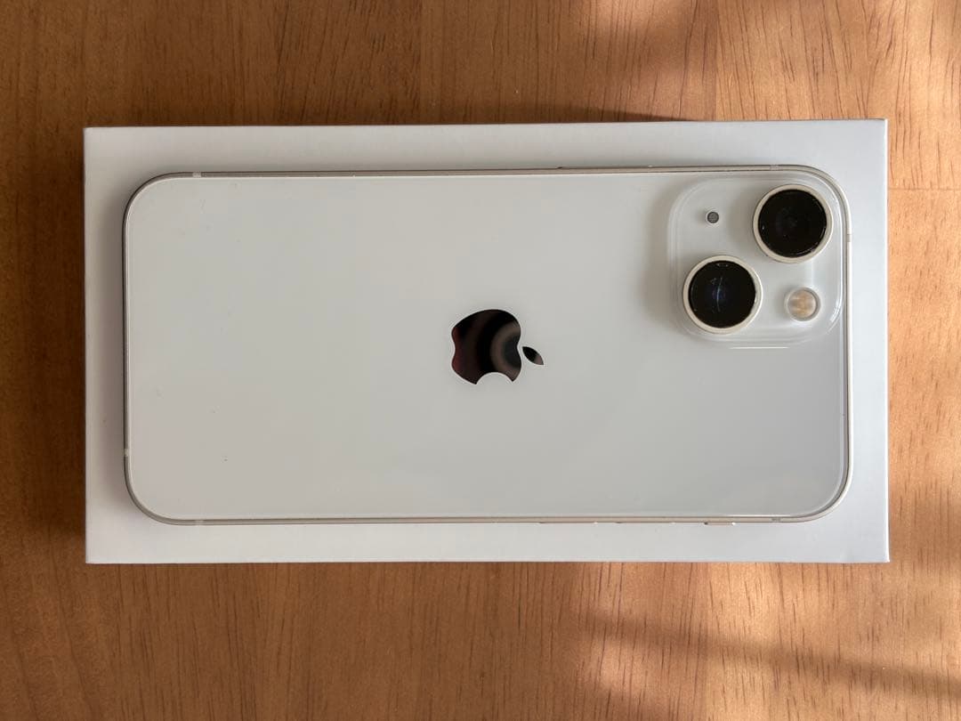 Apple iPhone 13 miniホワイト 本体と充電ケーブル付き