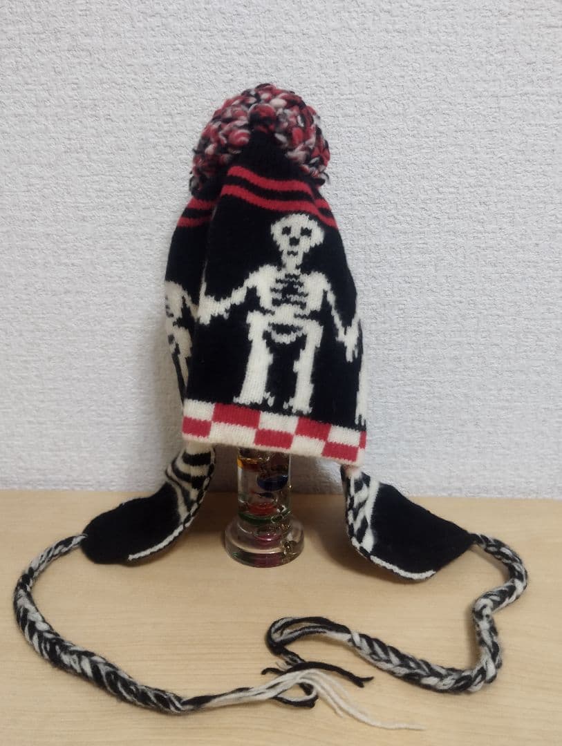 Vivienne Westwood 耳付き ボンボン ニットキャップ スカル♪