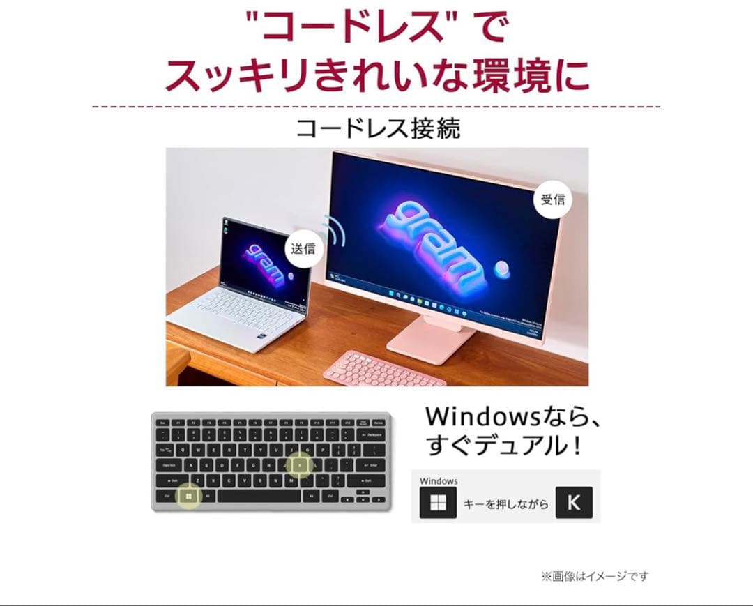 4月購入:32インチ【LG スマートモニター ディスプレイ】 32SR73U-W