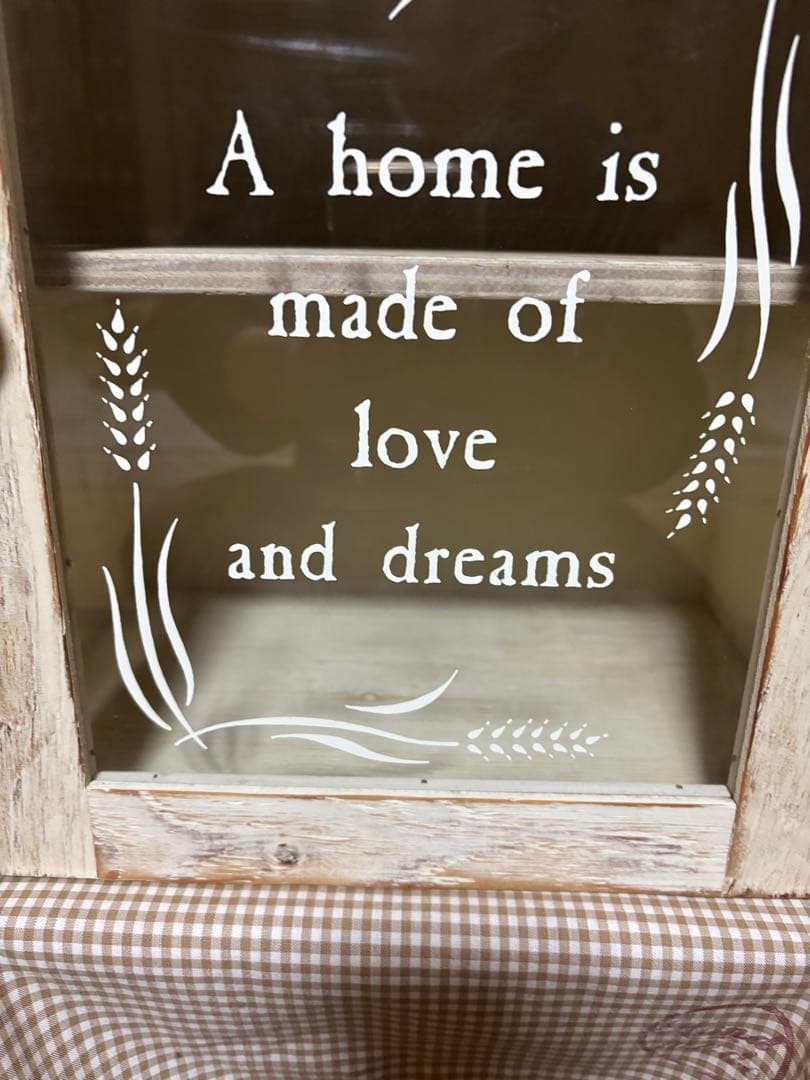 アンファン　シャビーホワイトなミニキャビネット