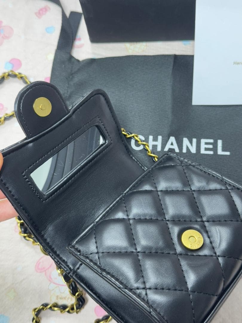 ✨️VIP顧客・VVIP顧客限定✨️ ブラック キルティング ショルダーバッグ