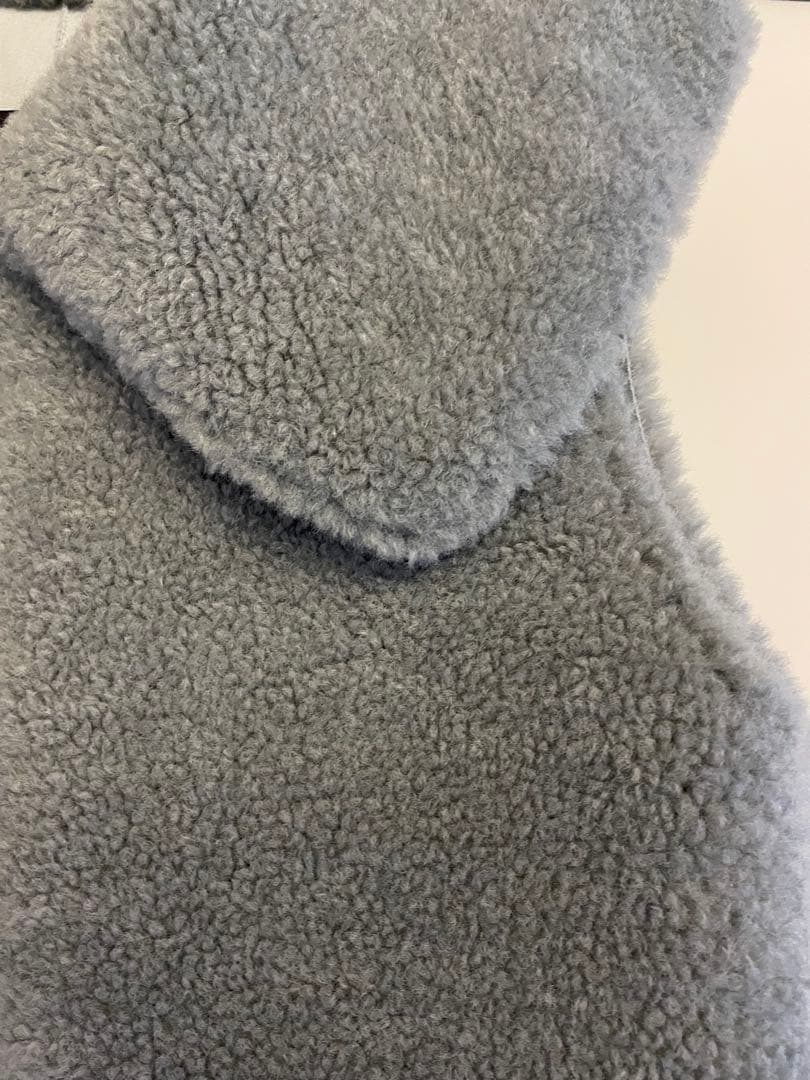 LIGNAGGIO VERYSTORE別注 コンパクトファーベスト グレー